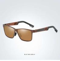 Gafas de Sol de Aluminio Polarizadas para Hombres Pantalla de Color Deslumbrante - details 13