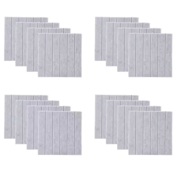 Paneles absorbentes de sonido, almohadillas de aislamiento acústico, 12 piezas, aislamiento de eco Bass, utilizado para decoración de pared y tratamiento acústico - 1