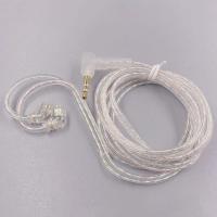 Cables de auriculares KZ chapados en plata, Cable de actualización de 3,5 MM, 2 pines, Cable de auriculares KZ con micrófono, auriculares con Cable de alta pureza KZ - details 4