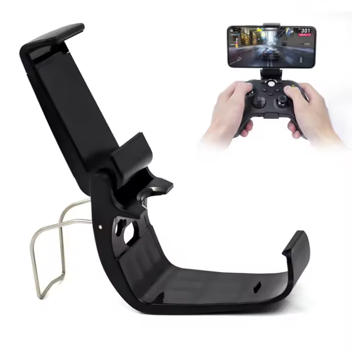 Soporte de Clip de teléfono móvil Compatible con Xbox Series S X, soporte de montaje de controlador, soporte de mango para Xbox Series S/X, Gamepad - 1