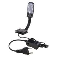 Pinza de luz LED para acuario, lámpara para pecera, iluminación blanca y azul perfecta para plantas acuáticas, cultivo de peces tropicales - details 0