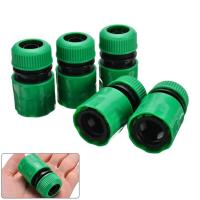 Conector de acoplamiento rápido para manguera de 1/2 ", 5 uds., para riego de jardín, lavado de coches de plástico - details 0