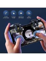 Controlador de juego de 6 dedos G21, Gamepad sensible para juegos, gatillos de disparo, botón de Joystick para PUBG Mobile, 1 par - details 2