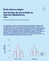 musica para dormir bebe regalo cumpleaños Portátil maquina de ruido blanco - details 3