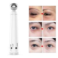 Mini masajeador de ojos portátil con vibración eléctrica, herramienta de maquillaje para el cuidado de la belleza, antiedad, ant - details 2