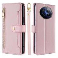 Realme 12 Pro/12 Pro+ Funda protectora multifuncional de cuero con cremallera magnética - details 9