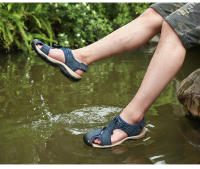 Sandalias de verano para hombre, sandalias de playa transpirables para hombre, agua al aire libre, senderismo, Camping, pesca, escalada, zapatos acuáticos - details 14