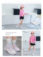 Zapatos de marca para niños, zapatos de princesa para niñas, zapatos deportivos transpirables para tenis, zapatos para correr escolares para niñas, zapatos para niños, zapatillas antideslizantes - details 17