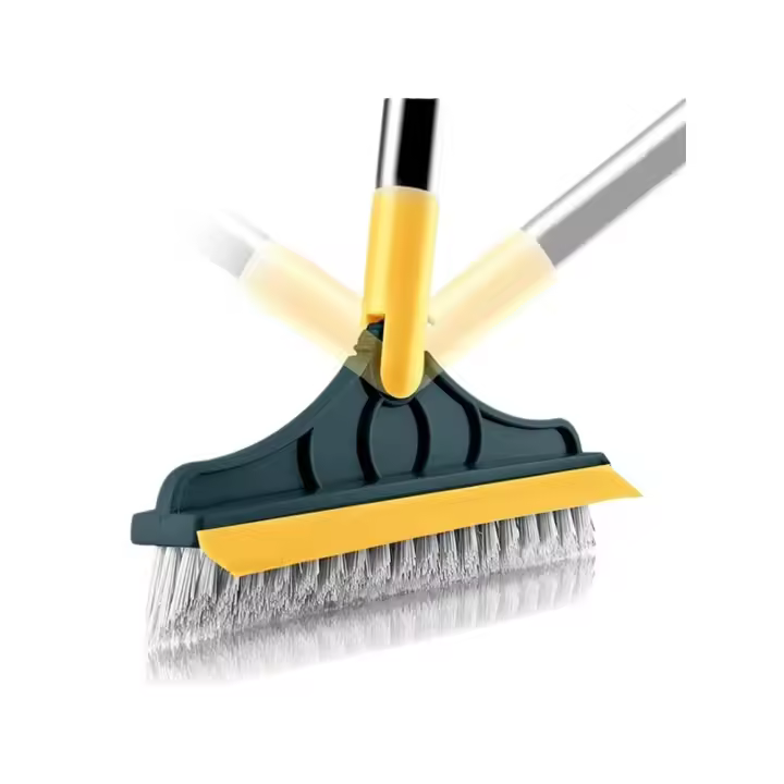 Cepillo Mágico Berus Pembersih Lantai 2 en 1 Mango Largo Desmontable Accesorios de Baño - 1