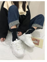 Coreano nuevo papá zapatos estudiante zapatillas versátiles mujeres casual plataforma zapatos de aumento de altura - details 8