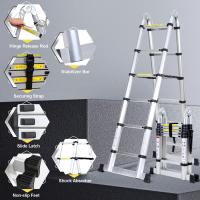 Escalera Telescópica de Aluminio de 5m Portátil, Desmontable, Antideslizante, Extensible, Multiusos, Carga de 150kg Mejoras del Hogar y Herramientas - details 104
