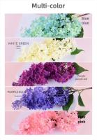 Flor Lila de silicona Artificial rosa, púrpura, 75 Cm, plantas artificiales de imitación, simulación de flores falsas de plástico, adornos para el salón - details 2
