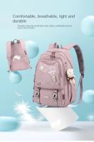 Mochilas de escuela para niñas, mochila escolar grande Kawaii para escuela primaria, bolsa de libros para niños, mochila de viaje impermeable para ordenador portátil - details 6