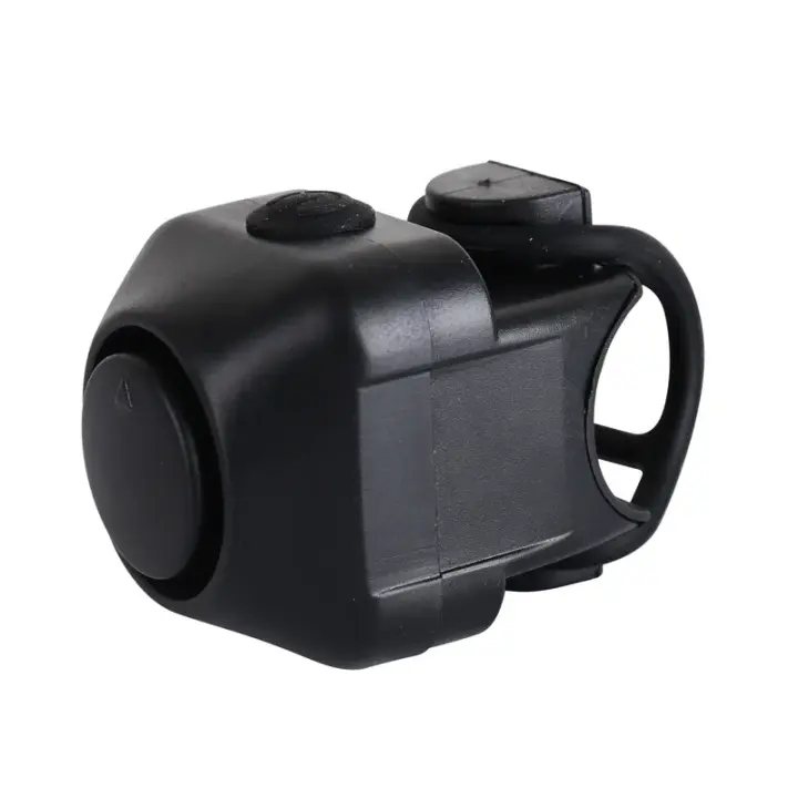 Bocina Electrónica para Bicicleta Advertencia de Seguridad, Campana Eléctrica, Sirena de Policía, Alarma para Manillar de Bicicleta, Timbre - 1