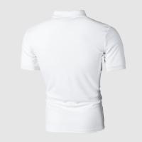 Polo deportivo ajustado con 3 botones para hombre - details 7