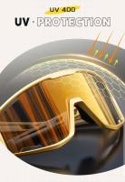 Kapvoe-gafas de sol fotocromáticas rojas para ciclismo, lentes fotocromáticas azules para ciclismo de montaña, deportivas, para hombre - details 7