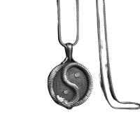 Cadena de suéter con colgante que combina con todo, elegante y sencilla, personalizada para hombre - details 0