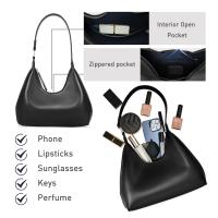 Bolso de nicho, bolso de mujer, bolso de hombro de moda, sensación de alta gama para mujer, estilo de PU, bolso retro para axila - details 9