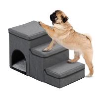 Escalera de escalada plegable, cama portátil para gatos, rampa multifuncional, escaleras auxiliares para perros - details 6
