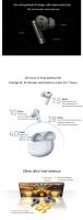 Realme Auriculares Inalámbricos Air 6 Pro, cascos con Bluetooth 2,0, Reducción de Ruido, Mar Profundo, 50dB, IP55, 5,3, color Negro - details 7