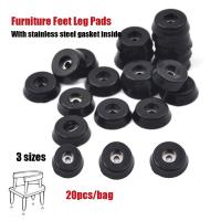 Protectores de suelo de goma para muebles, herramienta para muebles, almohadillas para patas, accesorios para pies, 18x15x5mm, 14x11x9mm, 11x9x6mm - details 1