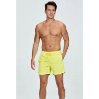 Pantalones cortos de playa de secado rápido para hombre, lona impermeable, transpirable, de alta elasticidad, estilo informal de cintura media - details 16