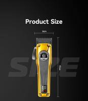Kemei-cortadora de pelo profesional para peluquero máquina de corte de pelo eléctrica sin escobillas con Motor DLC cuchilla que se desvanece - details 5
