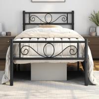 Cama Individual Hierro Cama Metálica para colchón de 90 x 190cm Cama Industrial Estructura Metal - details 72