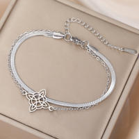 Pulsera de Cera de Hechicera Amuleto de Acero Inoxidable Encanto Wicca para Mujeres - details 9