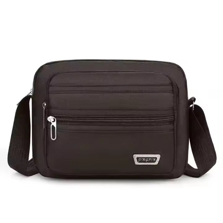 Bolso de mano para hombre, bolso de hombro personal yle de gran capacidad, bolso cro informal y moderno para hombre - 1