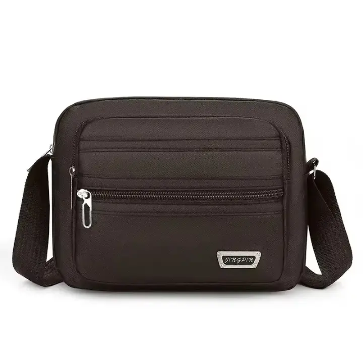 Bolso de mano para hombre, bolso de hombro personal yle de gran capacidad, bolso cro informal y moderno para hombre - 1