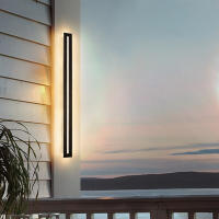 YNL Lámpara de Pared LED Moderna para Exteriores Impermeable IP67 Luz de Pared Larga de 110V 220V - details 19