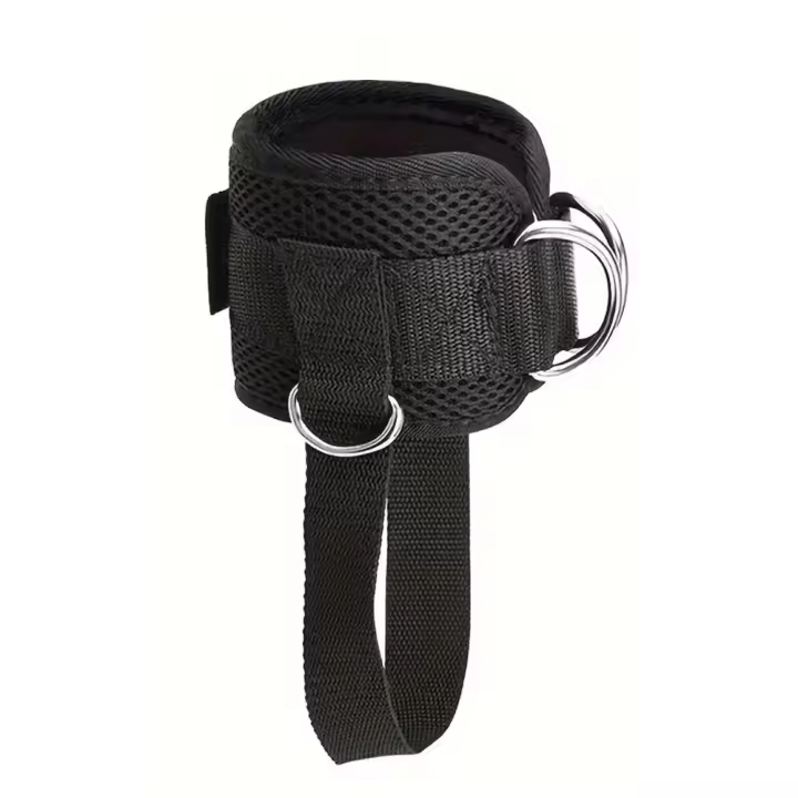 Hebilla de tobillo para dar forma a las nalgas, con correas para los pies, ejercicios de mano para el muslo, correa para el tobillo, puños para las piernas, anillo en D acolchado - 1