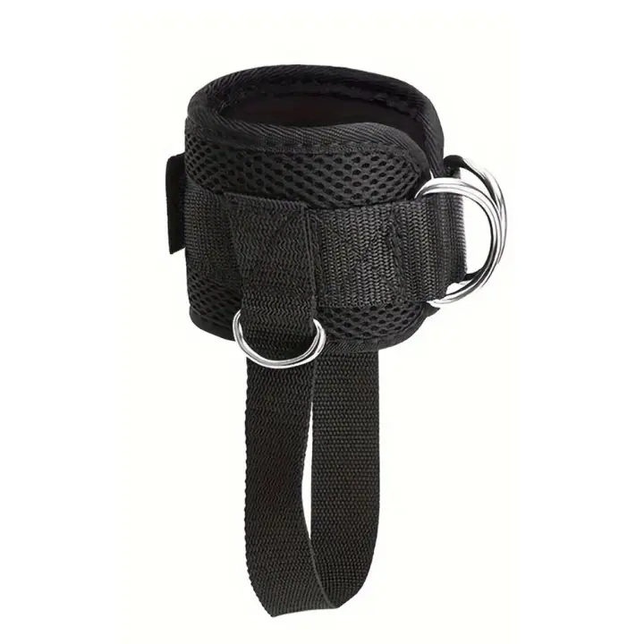 Hebilla de tobillo para dar forma a las nalgas, con correas para los pies, ejercicios de mano para el muslo, correa para el tobillo, puños para las piernas, anillo en D acolchado - 1