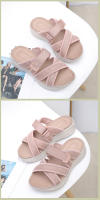 Verano nuevas sandalias estilo deportivo ligero para mujer cómoda banda de goma de gran tamaño zapatillas de suela gruesa - details 13