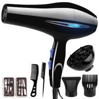 Secador Profesional Multifunción, Difusor, 2 Modos de Calentamiento, 2 Velocidades, Negro - 800 W con Kit - details 1