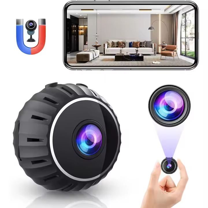 Minicámara espía inalámbrica, Wifi, 1080P, HD, oculta con Audio y vídeo, minicámara con movimiento de visión nocturna - 1