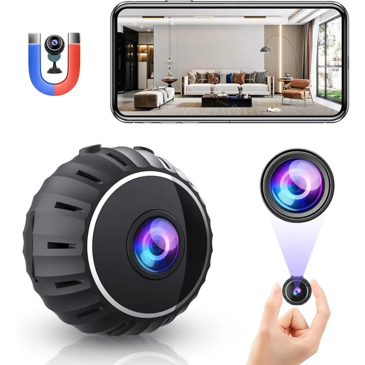 Minicámara espía inalámbrica, Wifi, 1080P, HD, oculta con Audio y vídeo, minicámara con movimiento de visión nocturna - 1
