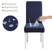 DUDUME Funda de tela impermeable para silla, cubierta elástica de LICRA suave para asiento de oficina, cocina, comedor y boda - details 16