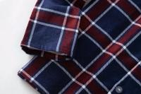 Trajes de casa para hombre, pantalones de manga larga, trajes para Otoño e Invierno, Pijamas para hombre, pijamas de franela con diseño a cuadros para hombre - details 5