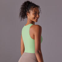 Sujetador de Yoga sin Costuras Alto Impacto Deportivo, Top de Cultivo A Prueba de Golpes, Secado Rápido, Ideal para Ciclismo y Gimnasio - details 20