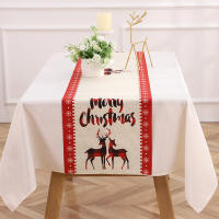Bonenjoy, 1 pieza, mantel de Feliz Navidad, mantel con estampado de Papá Noel, mantel para banquete, fiesta, mesa de comedor, decoraciones navideñas - details 7