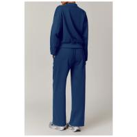 Pantalones deportivos de pierna ancha para mujer, pantalones deportivos holgados de cintura alta, pantalones térmicos informales, ropa deportiva para gimnasio, pantalones deportivos informales. - details 11