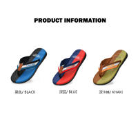 Nuevas chanclas de los hombres zapatillas de verano de los hombres antideslizante tendencia de la moda de la playa al aire libre zapatillas frescas - details 5
