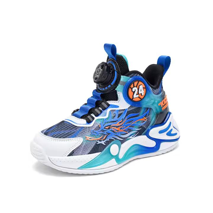 Nuevos zapatos de baloncesto para niños, zapatillas deportivas con plataforma al aire libre, ideales para clases de baloncesto, estudiantes - 1