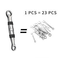 Juego de llaves universales 23 en 1, llave de trinquete ajustable de 7-19mm, llave de CR-V, multiherramientas flexibles, herramienta de mano para reparación de automóviles - details 3