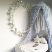 Cuna de Tienda para Bebés Ins para Niños con Malla Encrptada con Estrellas de Princesa Diseño de Domo Transpirable Material Amigable con la Piel - details 9