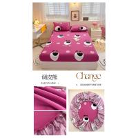 Colcha acolchada de algodón crudo de una sola pieza, funda protectora de colchón de algodón todo incluido - details 58