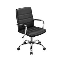 Silla de Oficina Silla de Terciopelo con Rudas Giratorias de 360 °   Silla con Función de Inclinación Sillón para Trabajo Silla Altura Ajustable Tapizada de Terciopelo Rosa - details 7