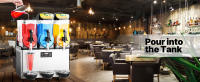 Máquina Comercial para Bebidas Congeladas SucceBuy, Máquina de Granizados de Triple Tanque de 15Lx3, Dispensador de Bebidas Congeladas y Smoothies de Acero Inoxidable de 180 Vasos para Reuniones Familiares, Restaurantes, Cafeterías y Bares - details 5